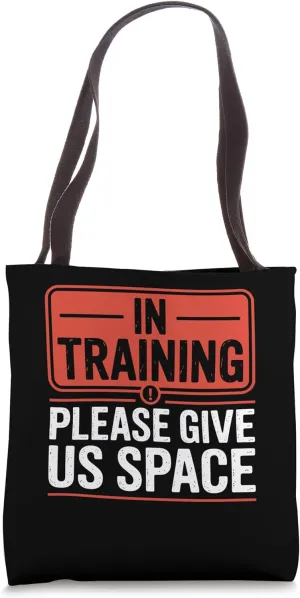 Reactive Dog In Training Nervous Dog Owners Tote Bag