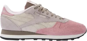 Reebok Unisex Classic Leather Trainers, Sand Hazy Grey Dusty Rose, 7