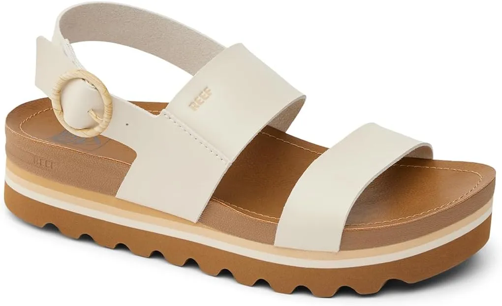 REEF Vista Hi Buckle Women's Platform Fashion Sandal, Arch Support, Ultra Soft Cushion Footbed