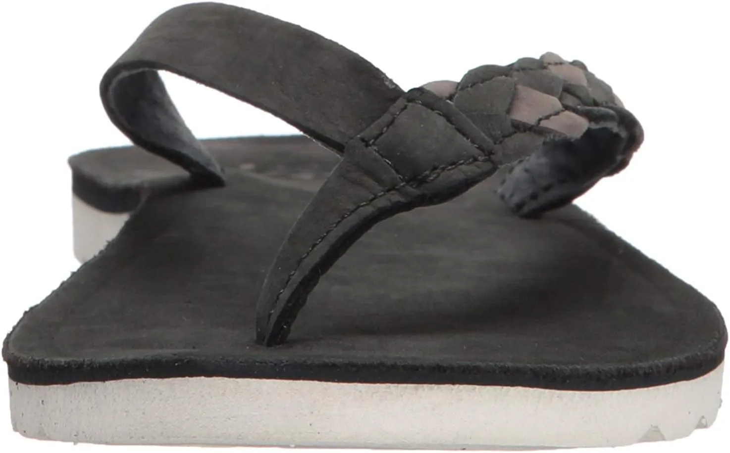 Reef Womens Sandal Voyage Sunset | Premium Real Leather Flip Flops for Women With Soft Cushion Footbed | Waterproof