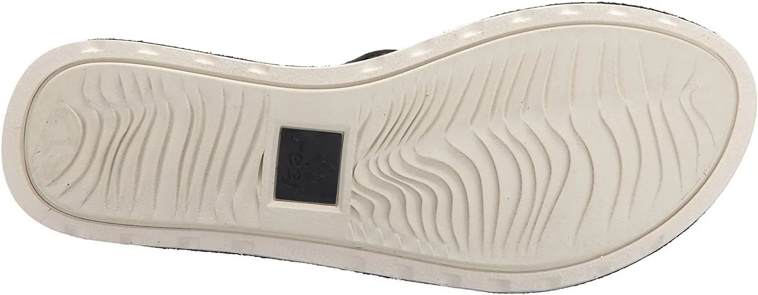 Reef Womens Sandal Voyage Sunset | Premium Real Leather Flip Flops for Women With Soft Cushion Footbed | Waterproof