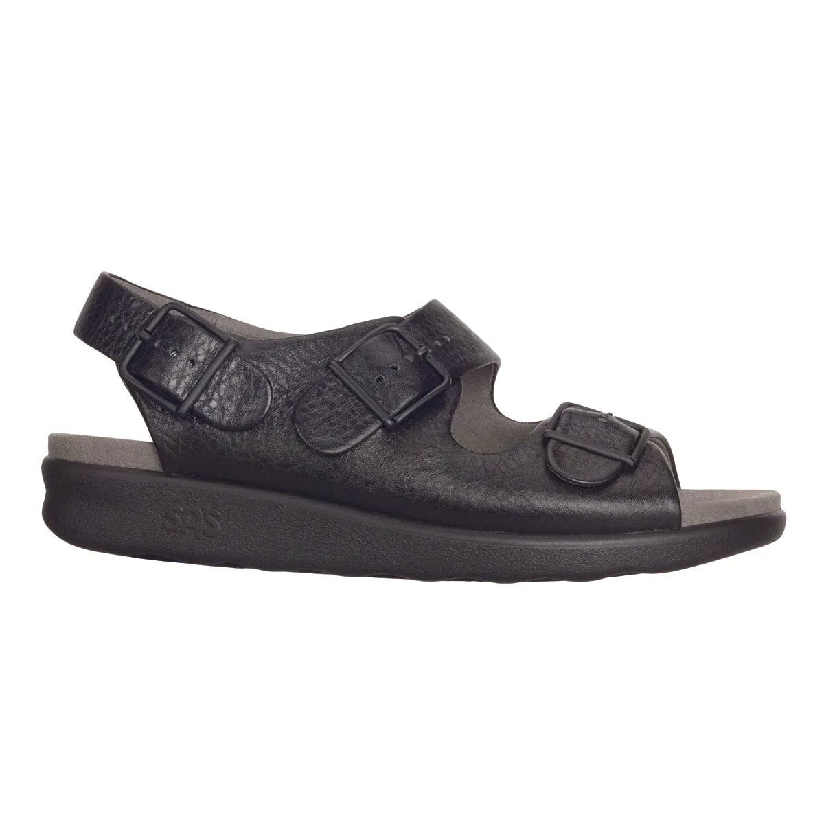 Relaxed Heel Strap Sandal