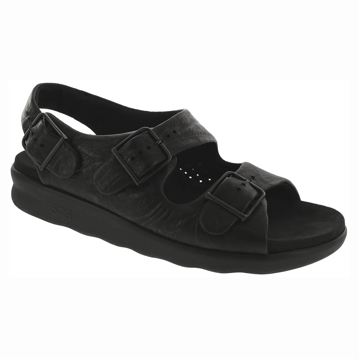 Relaxed Heel Strap Sandal