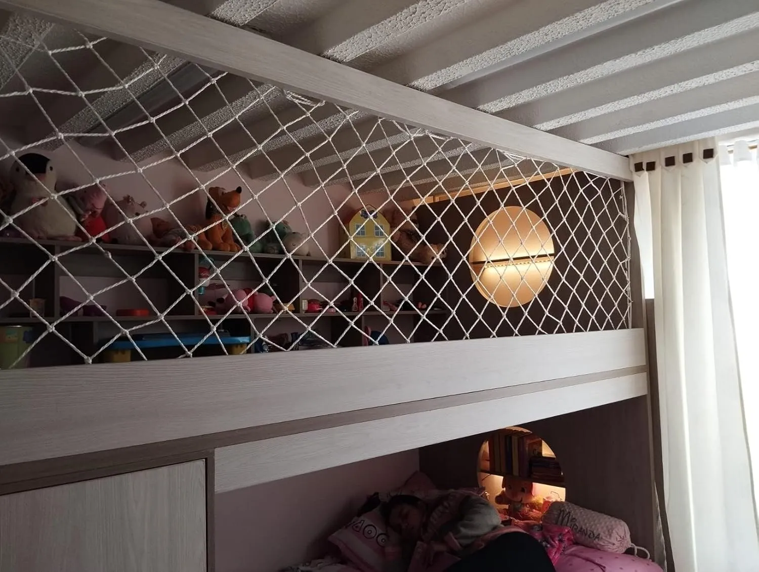 Safety Netting for Boat Lifeline, Railing, Bunk Beds, Indoor and Outdoor Protection. (30')