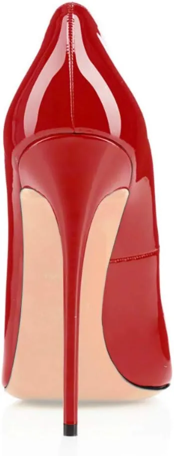 SAMMITOP Women's Classic Round Toe High Heels Dress Pumps