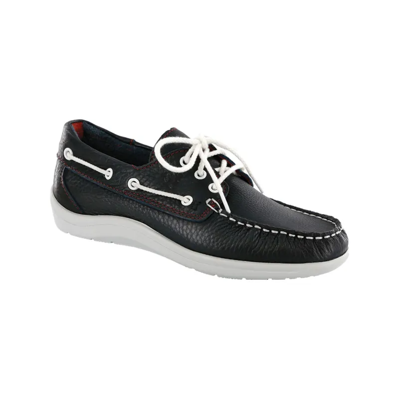 SAS Women's Catalina Lace Up Boat Shoe Navy