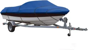 SBU Blue Boat Cover Compatible for Bayliner 1950 Capri Classic 1995 1996-2003