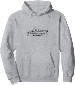 Sea Ray 320 Sundancer Is A Popular Sport Cruiser Pullover Hoodie
