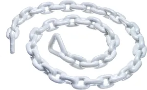 Seachoice Boat Anchor Chain, PVC, White or Black, Various Sizes
