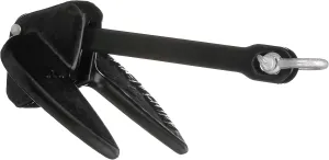 Seachoice Navy Anchor – Cast Iron – Use In Gravel, Stone and Shale Bottoms – Aluminum-Plated – Multiple Sizes