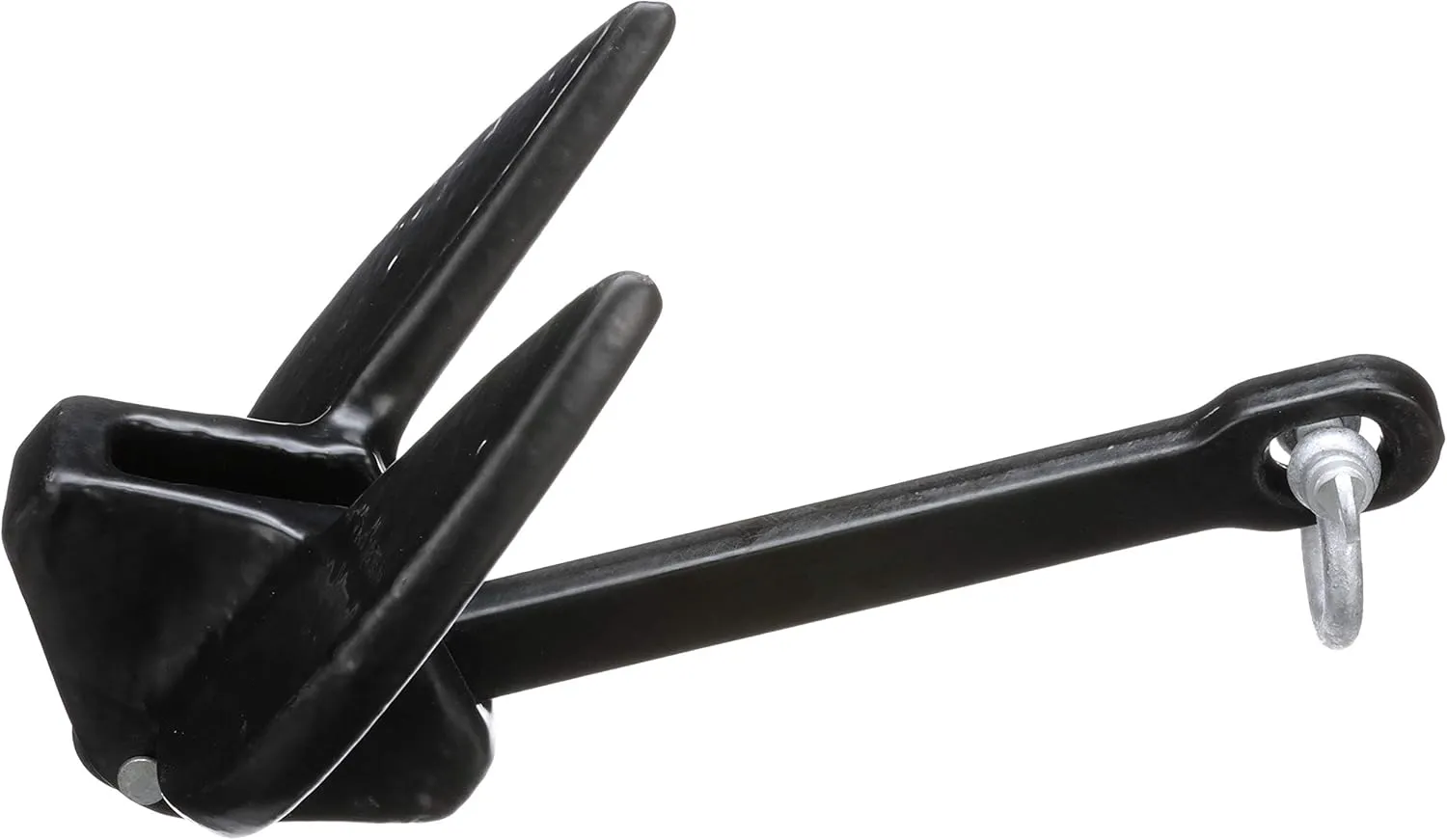 Seachoice Navy Anchor – Cast Iron – Use In Gravel, Stone and Shale Bottoms – Aluminum-Plated – Multiple Sizes