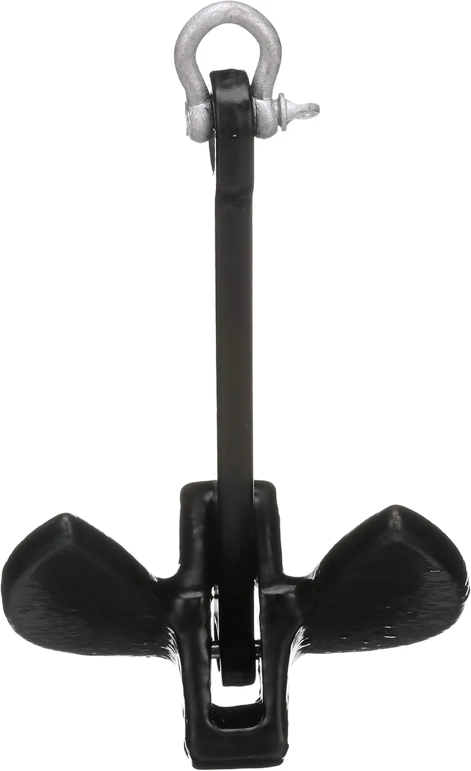 Seachoice Navy Anchor – Cast Iron – Use In Gravel, Stone and Shale Bottoms – Aluminum-Plated – Multiple Sizes