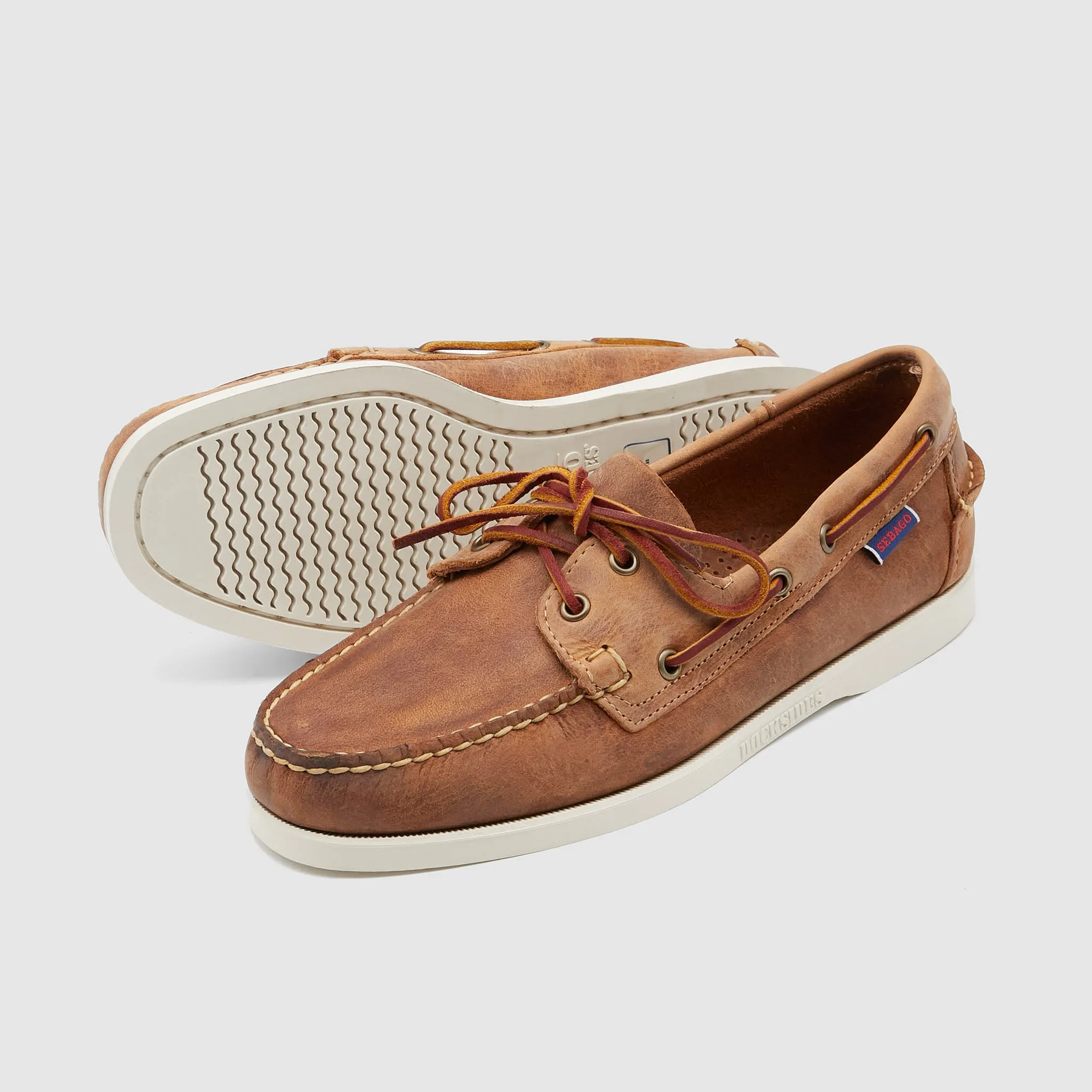 Sebago Crazy Horse Docksides Boat Shoes