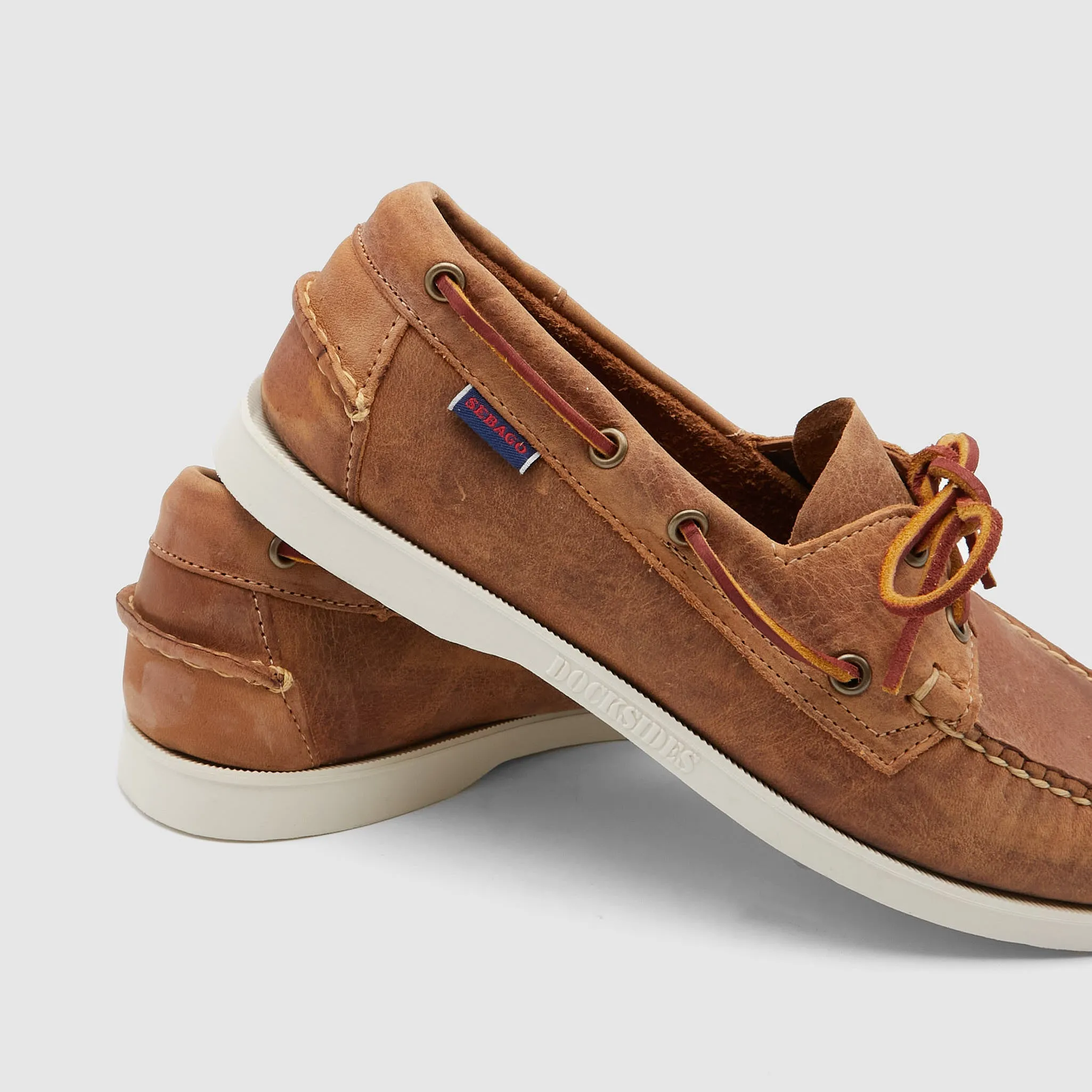 Sebago Crazy Horse Docksides Boat Shoes