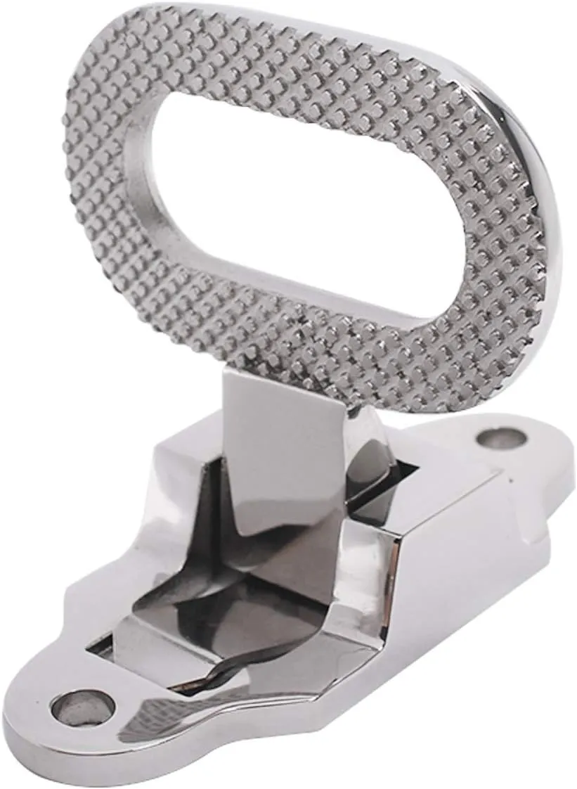 SHENGHUISS Marine Folding Mast Step Safety 316 Stainless Steel for Boat, Yacht, Car, Rv, Truck Transom(1 or 2 Pack)