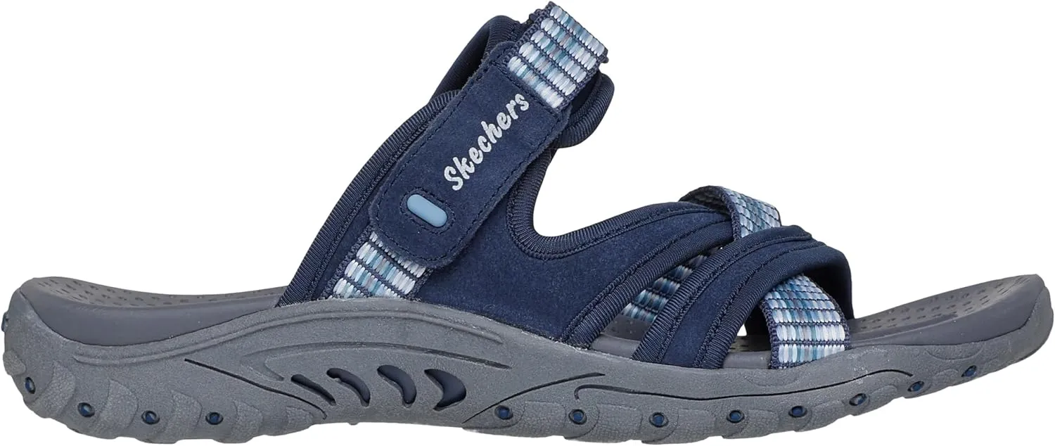 Skechers Women's Reggae-Color-Full Slide Sandal