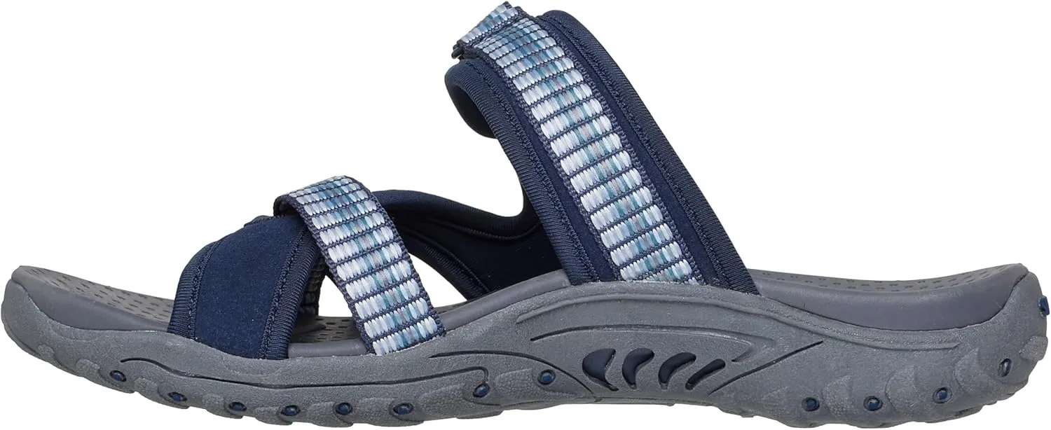 Skechers Women's Reggae-Color-Full Slide Sandal
