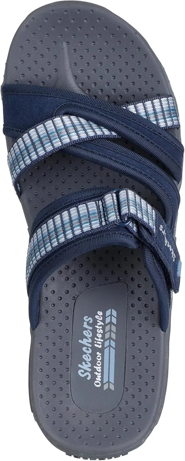 Skechers Women's Reggae-Color-Full Slide Sandal