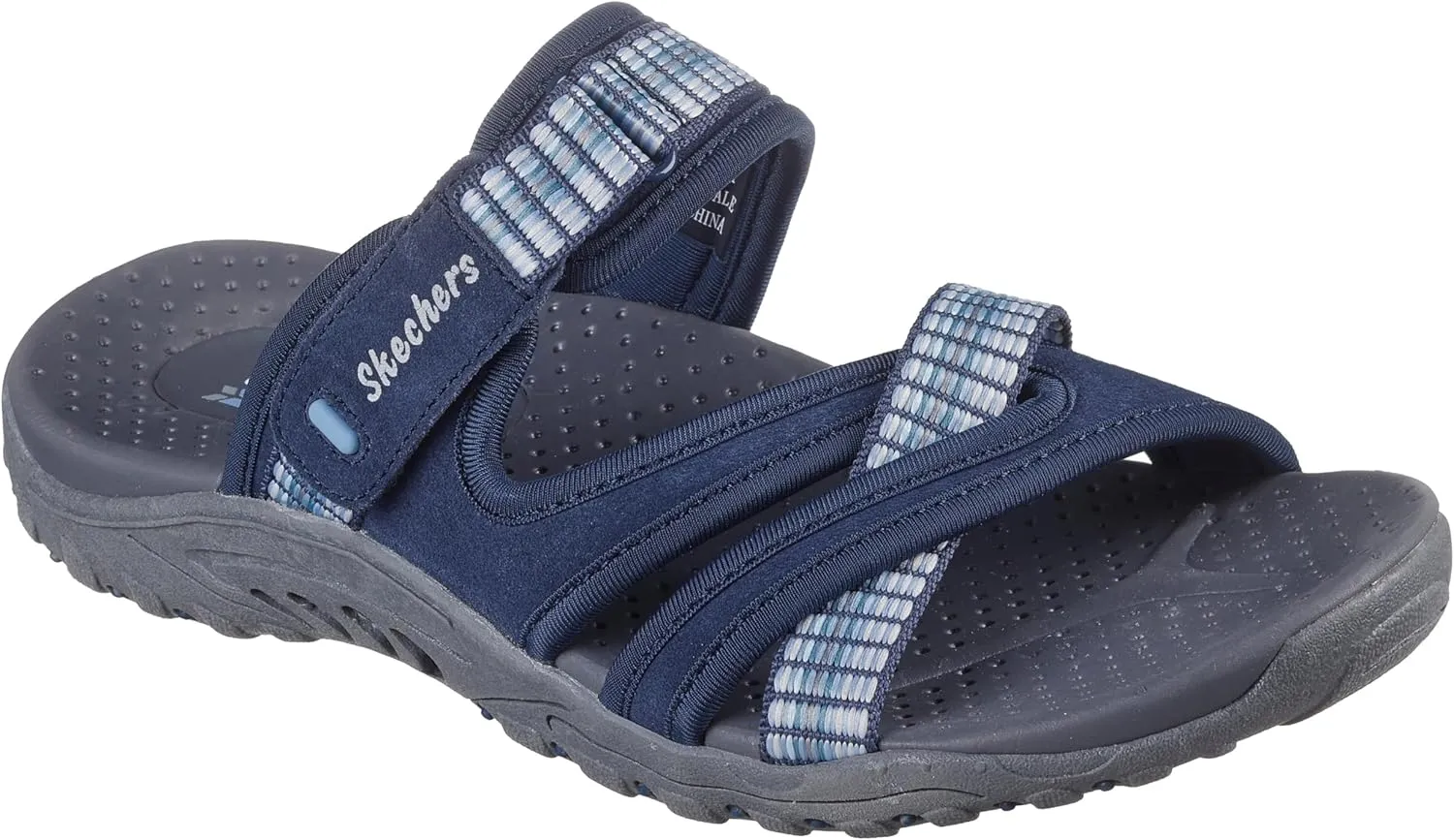 Skechers Women's Reggae-Color-Full Slide Sandal