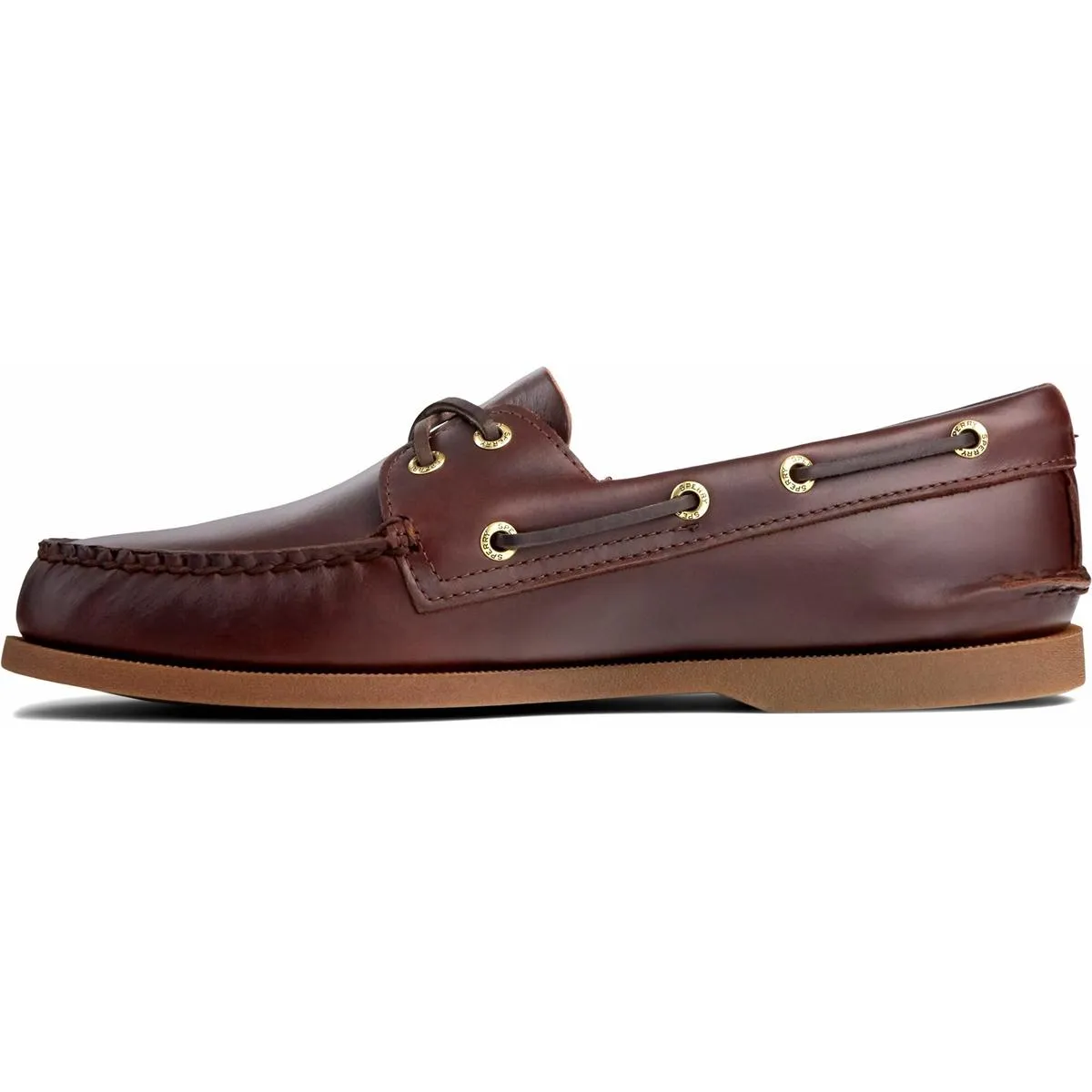 Sperry Authentic Original Leather Boat Shoe Amaretto