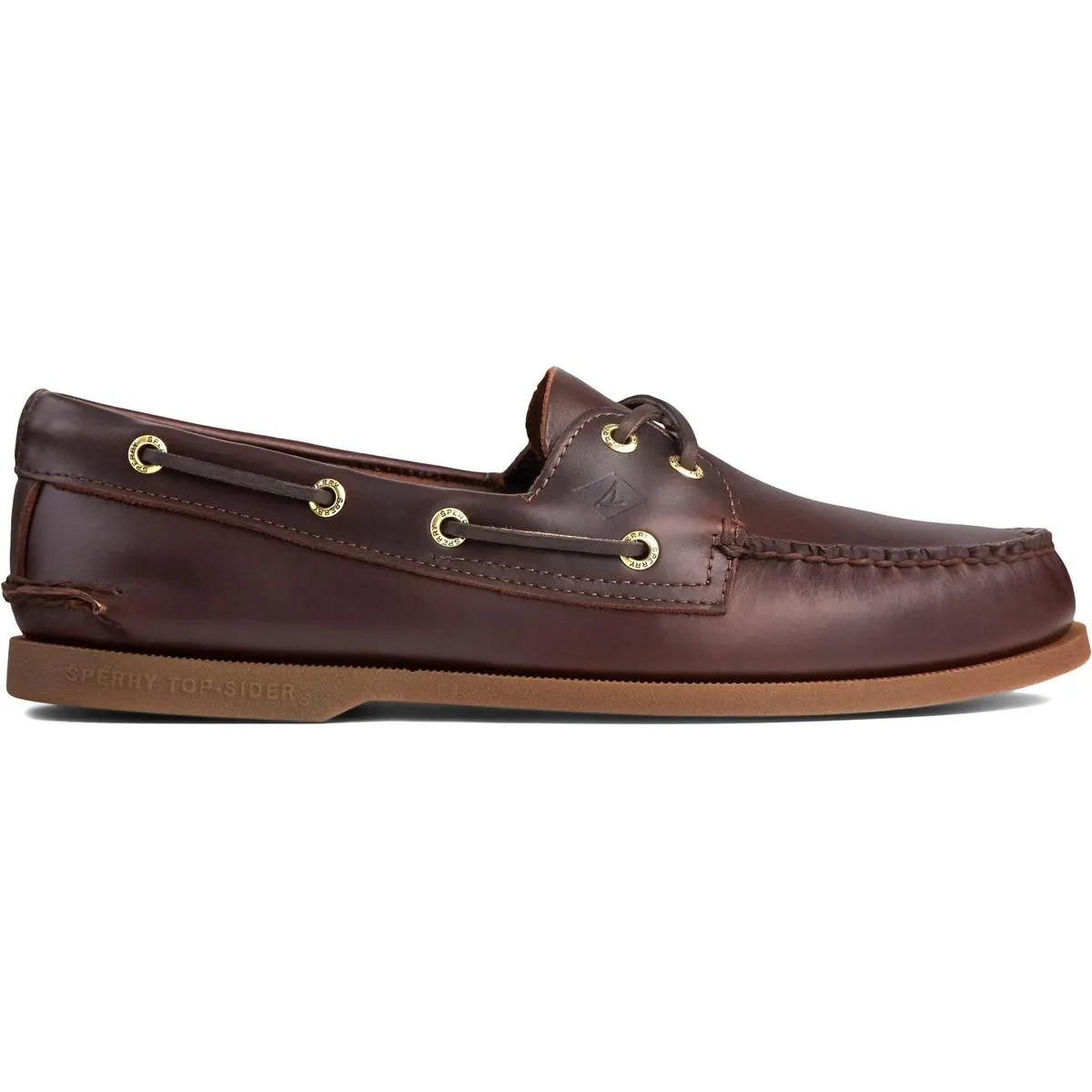 Sperry Authentic Original Leather Boat Shoe Amaretto