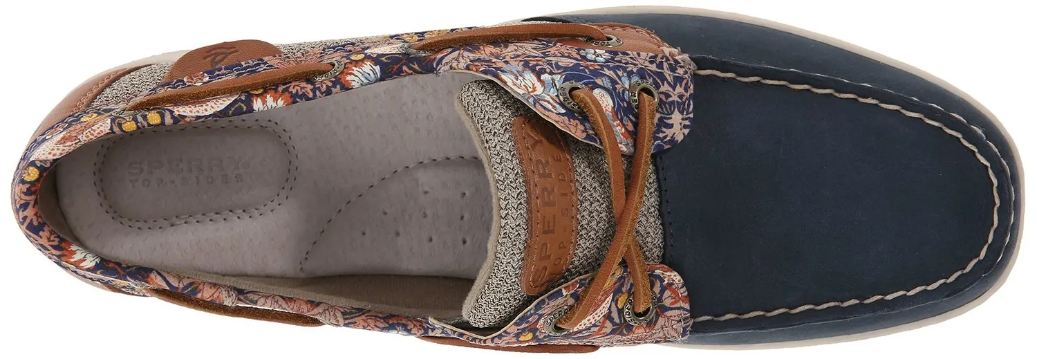 Sperry Top-Sider Women's Blue Fish Liberty Floral Boat Shoe