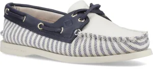 Sperry Women's Female Authentic Original Boat Shoe, White, 2.5