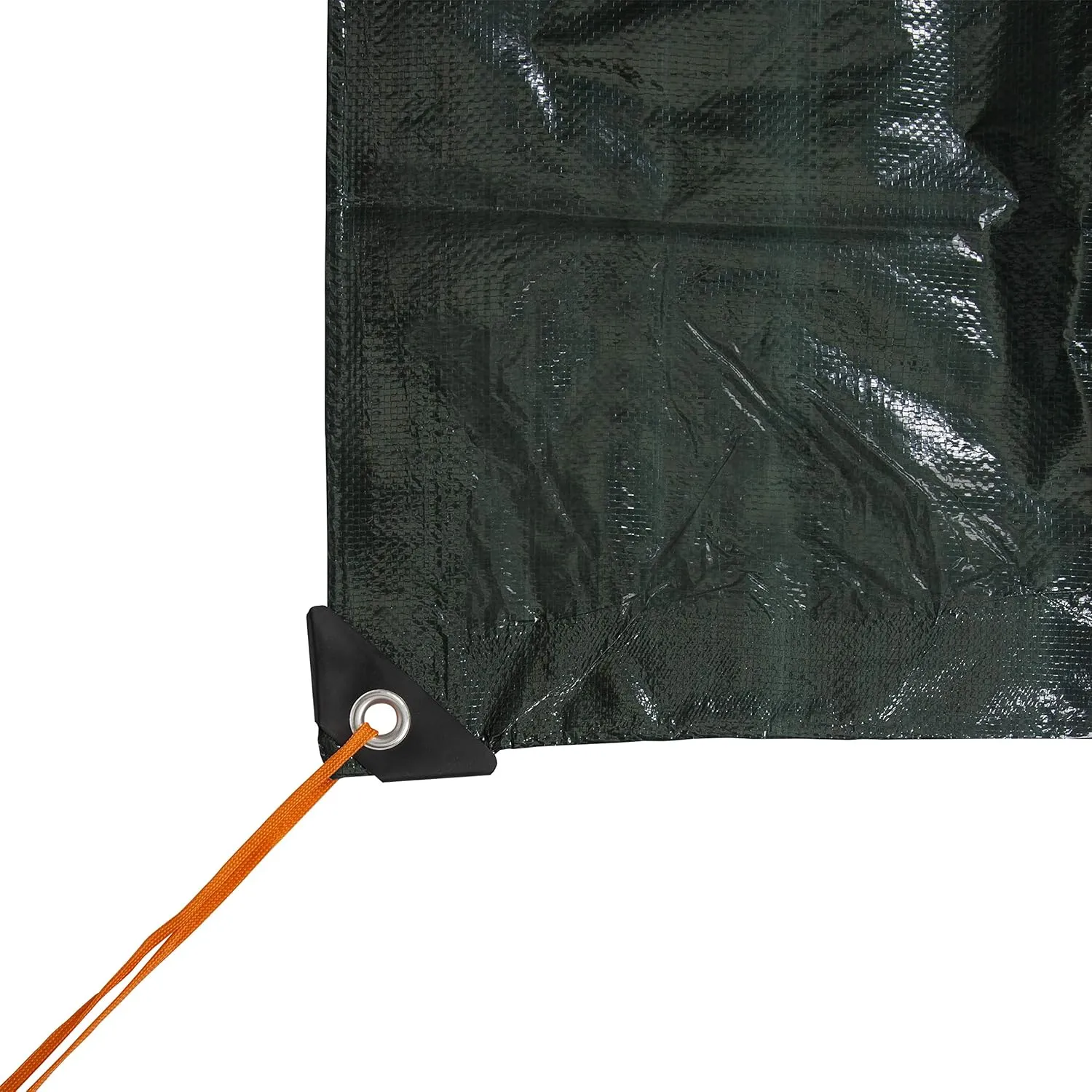 Stansport Medium-Duty Rip-Stop Tarp 10' x 12' - Dark Green - 2 Pack