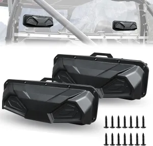 StarknightMT 2PCS UTV Windshield Vents UTV Roof Vents Compatible with Polaris RZR General Ranger, Maverick Commander, Pioneer, Teryx KRX Mule, For Hard-Coated Polycarbonate Windshields And Hard Roofs