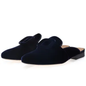 SUPERGLAMOUROUS Savoy Velour Men's Shoes Velvet Slip-On Mule (SPGM1344)