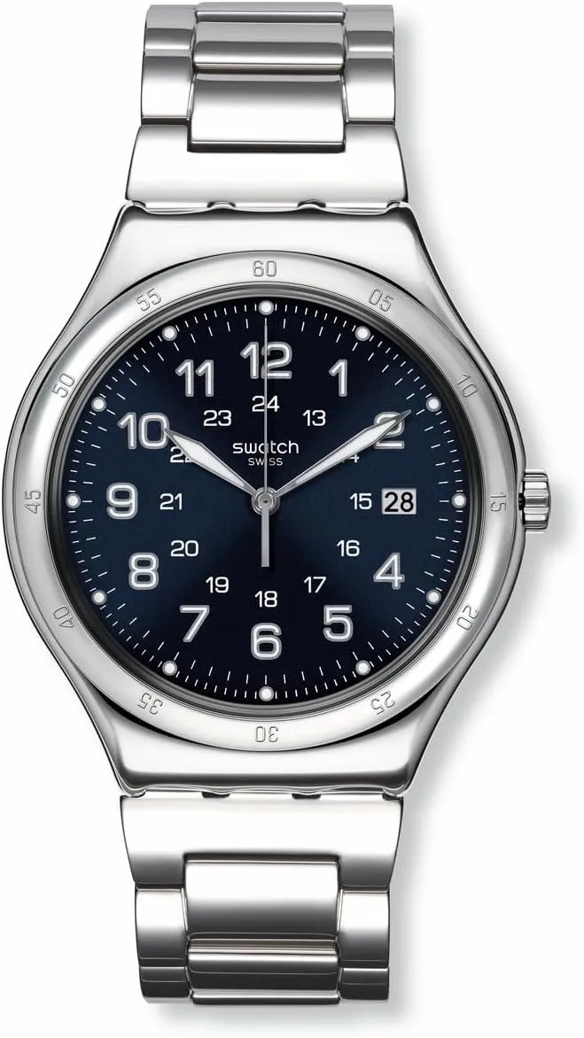 Swatch BLUE BOAT Unisex Watch (Model: YWS420GC)
