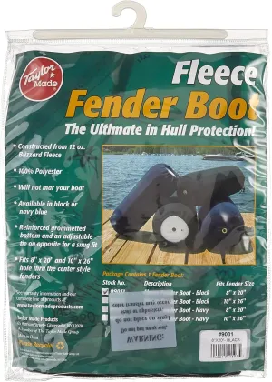 Taylor Made Products Fleece Boat Fender Cover for Center Rope Tube Style Fenders (8" x 20")