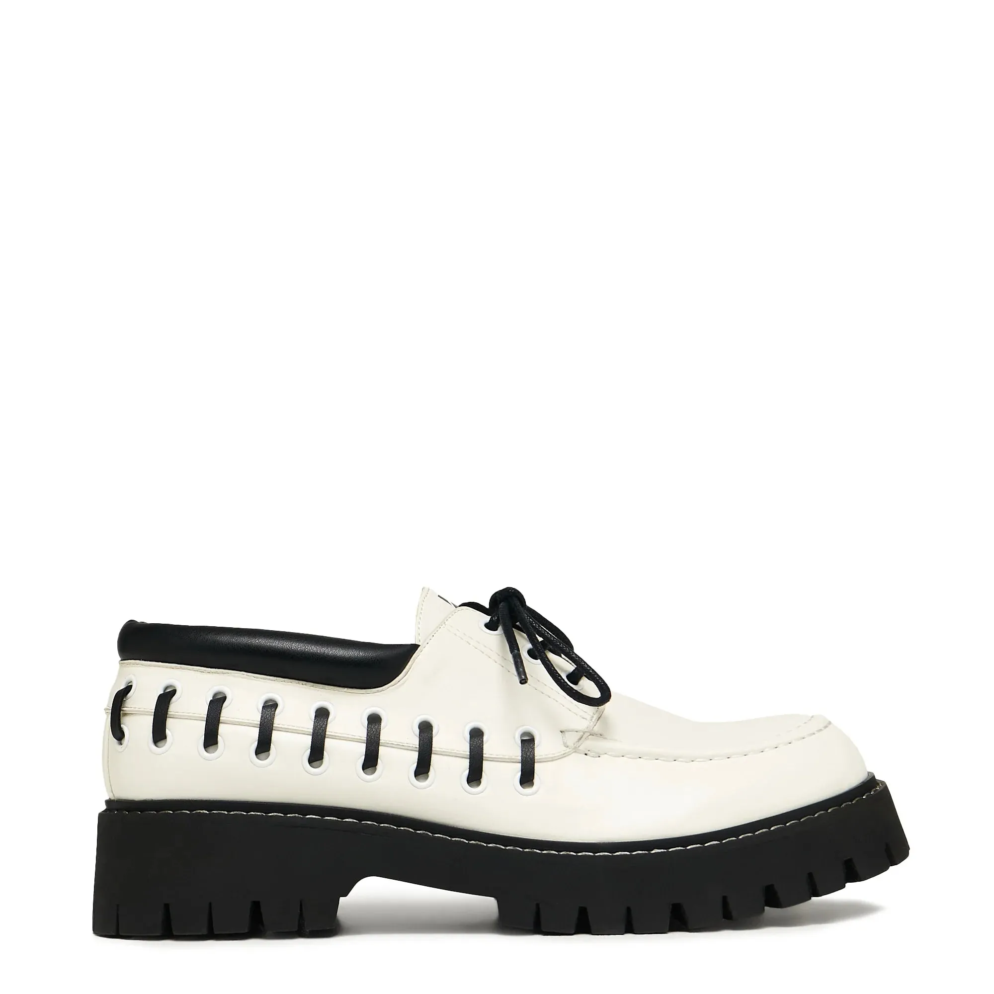 Tenar Men's Boat Shoes - Cream