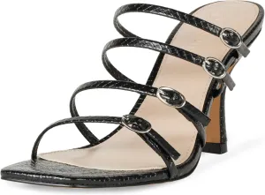 The Drop Women's Naomi Strappy Buckle Heeled Sandal