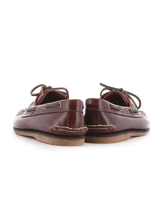 Timberland Classic Boat Shoes - Brown Full Grain