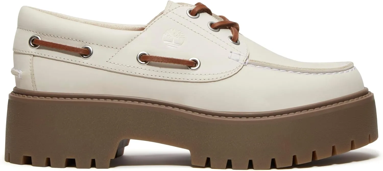 Timberland Women's Stone Street Platform Boat Shoe