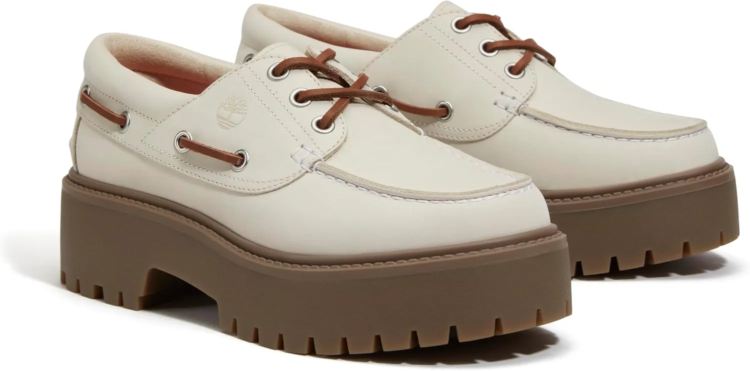 Timberland Women's Stone Street Platform Boat Shoe