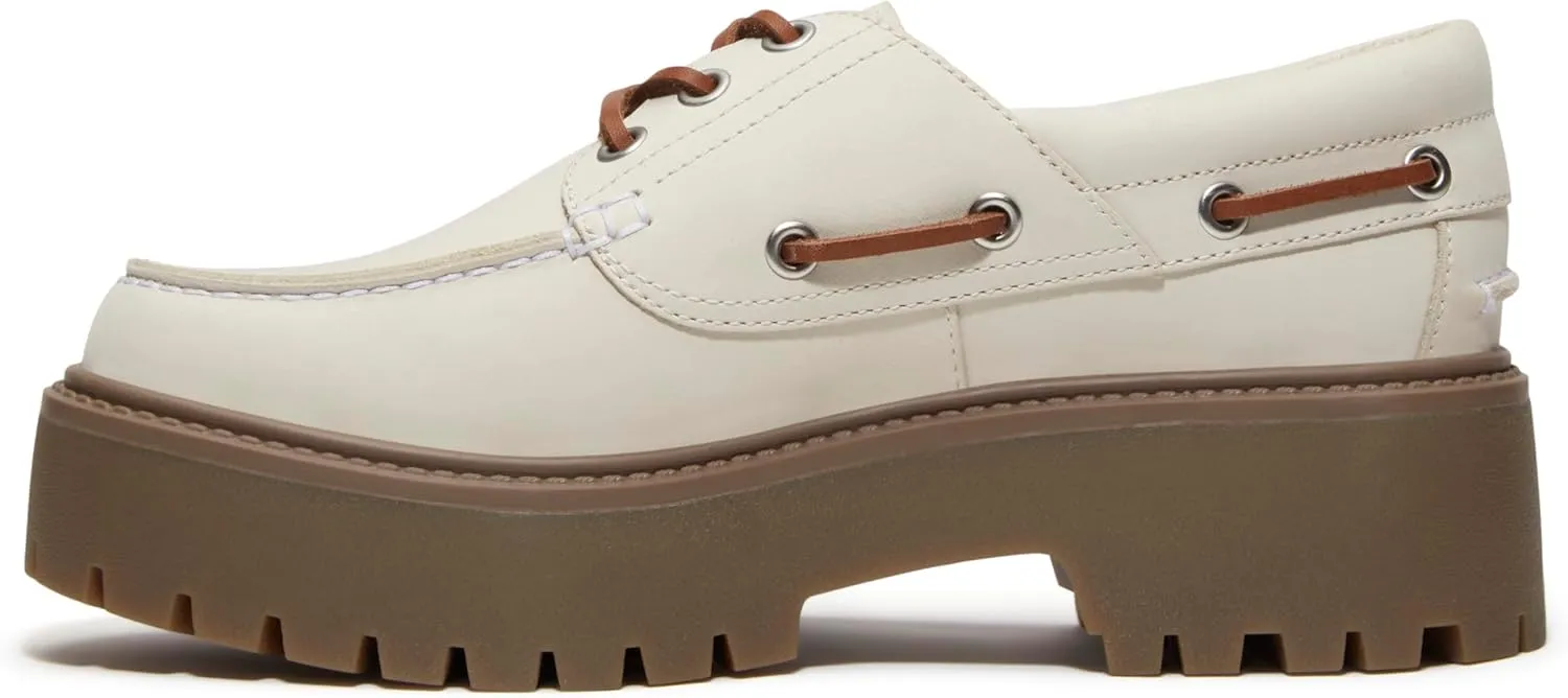 Timberland Women's Stone Street Platform Boat Shoe
