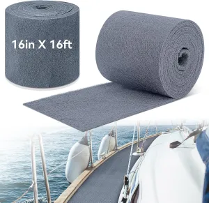 Timgle Boat Trailer Bunk Carpet Polyester Marine Grade Carpet for Trailer Bunks Boards Boat Guides Accessories Parts Replacement Padding for Outdoor