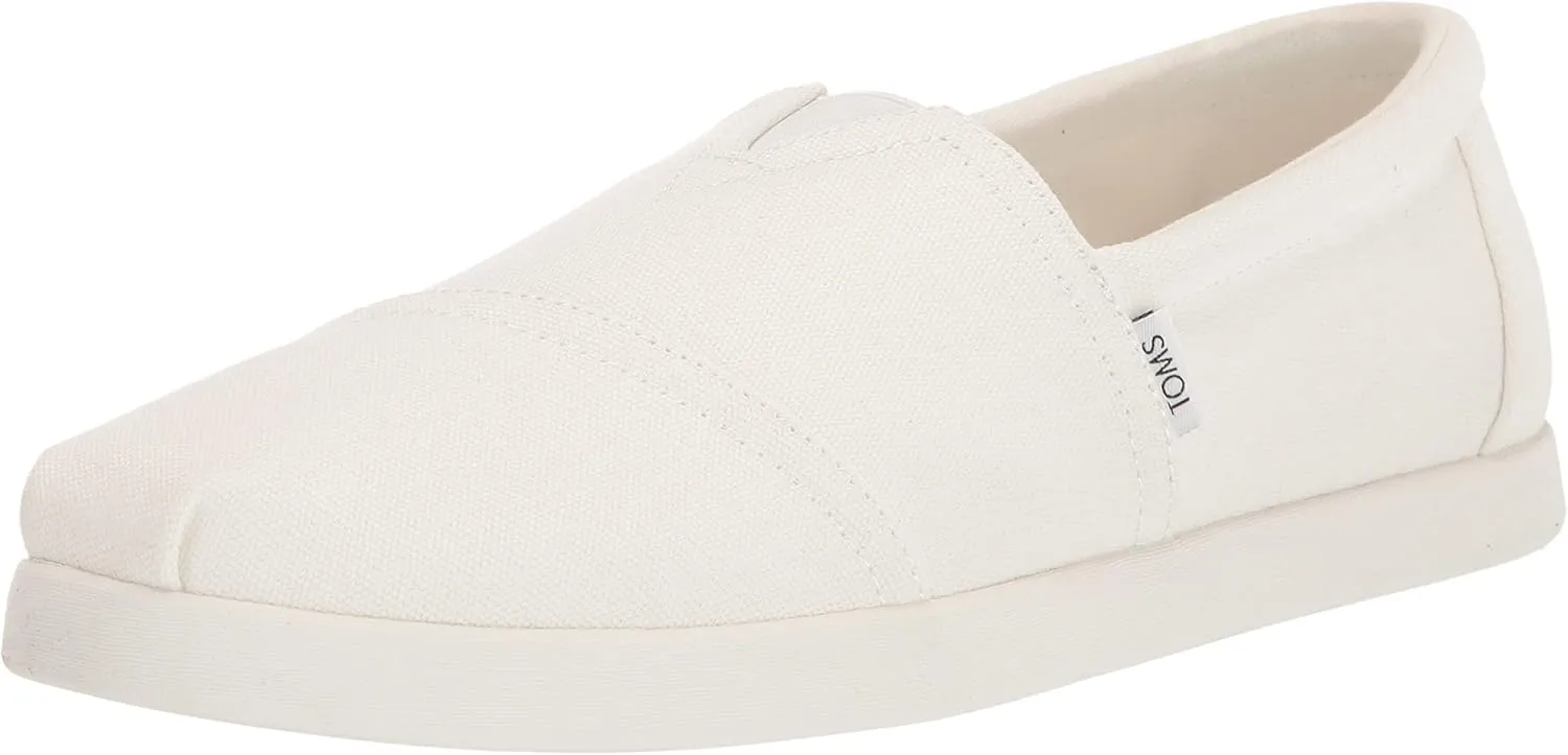 TOMS Men's Alpargata Recycled Cotton Canvas Loafer