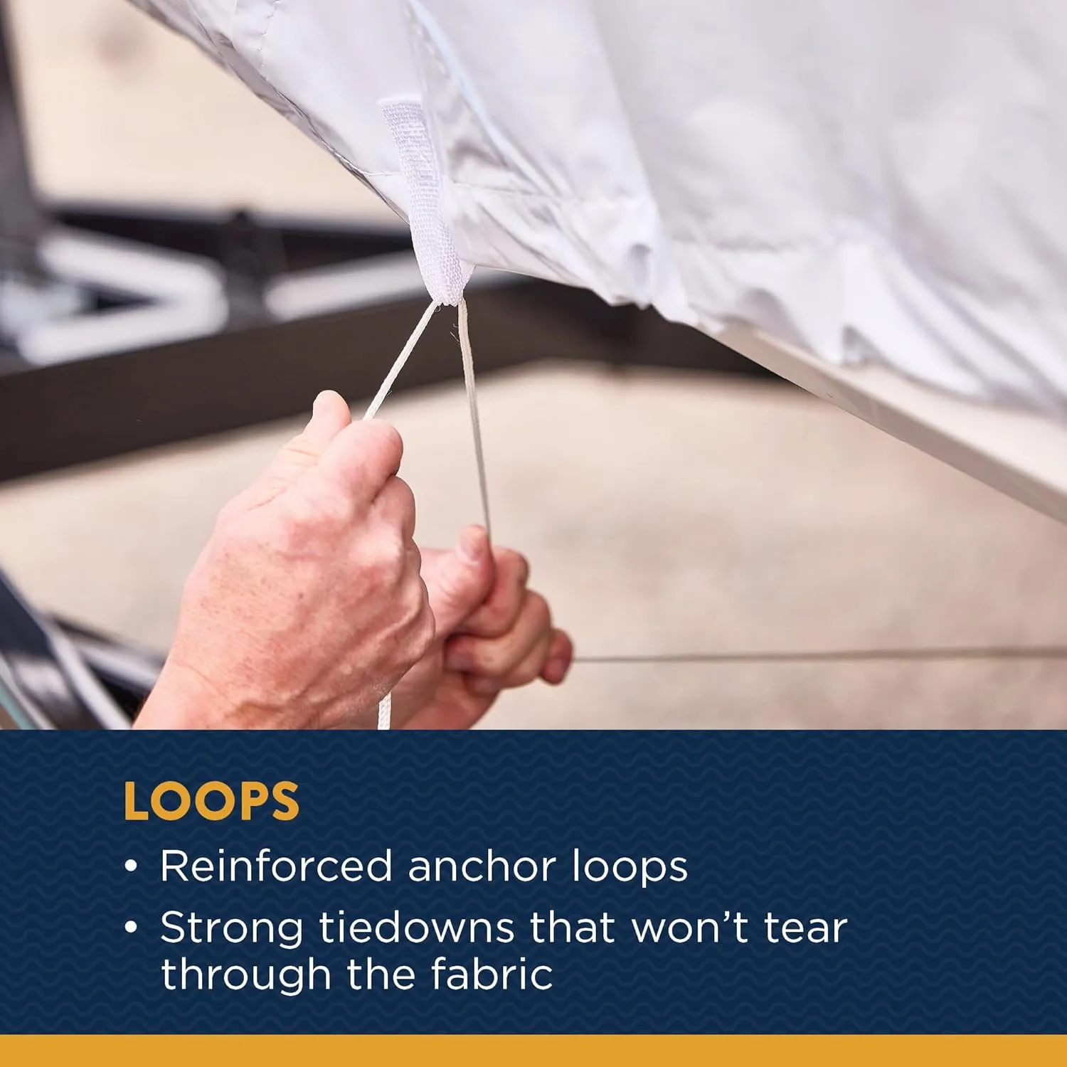 Transhield 21' - 23' Wide Bow Wake Tower Boat Cover | Covers 100% of The Boat Above The Rub Rail | UV Resistant Marine Heavy Duty Waterproof | Fits V-Hull Ski Boats (Fits Wide Bow 21', 22' & 23')