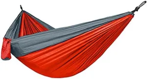 Tree Hammock for Camping, Portable Hammock, Folding Breathable Lightweight Comfortable Soft Durable - for Backyard, Hiking, Beach
