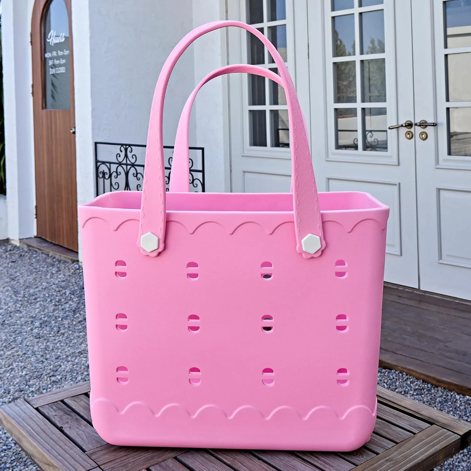 Waterproof Tote Bag for Beach, Pool, Boat.Lightweight Waterproof Washable Durable All Purpose Outdoor Tote Bag.