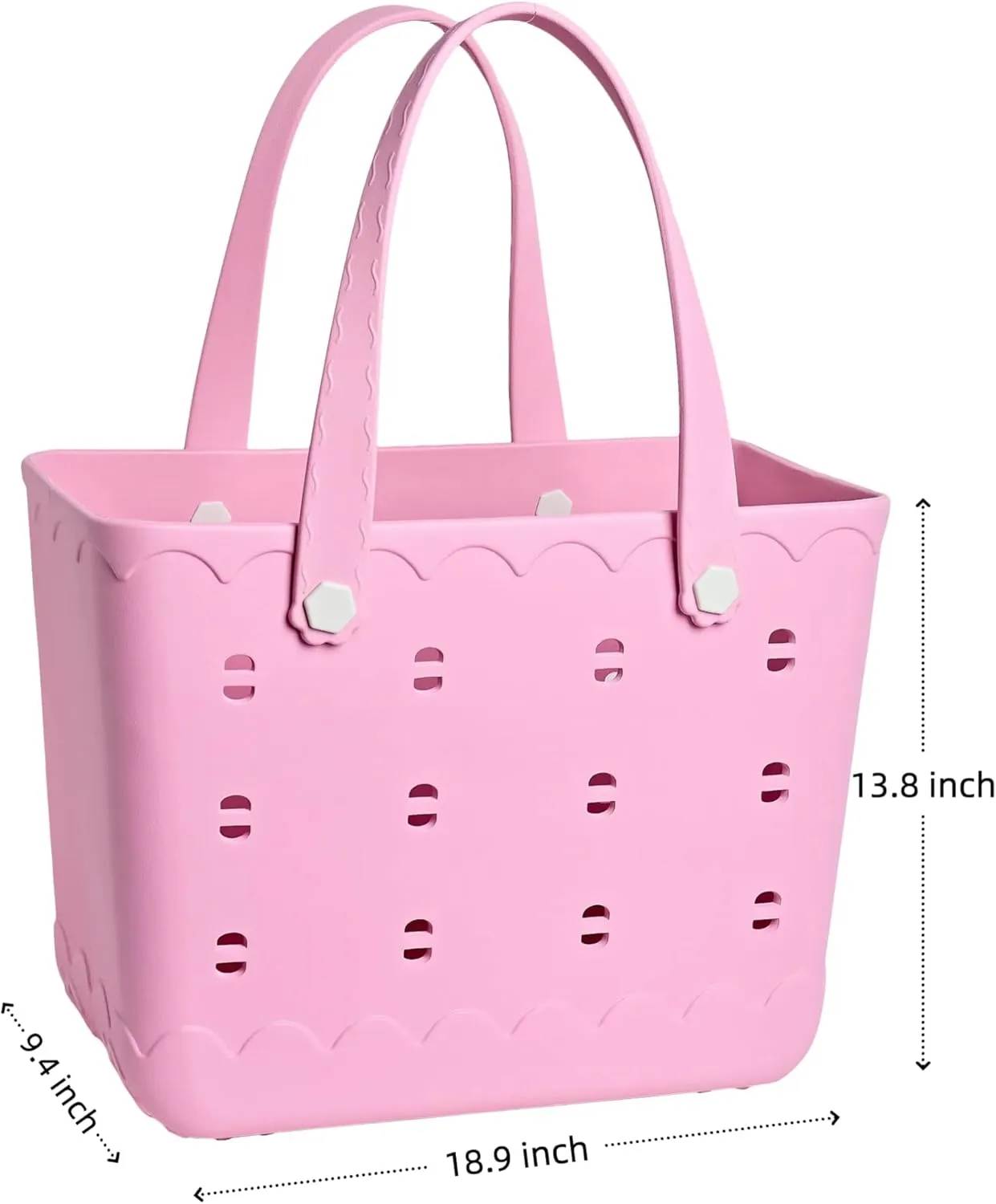 Waterproof Tote Bag for Beach, Pool, Boat.Lightweight Waterproof Washable Durable All Purpose Outdoor Tote Bag.