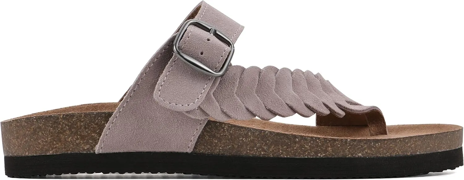 WHITE MOUNTAIN Women's Happier Footbed Sandal