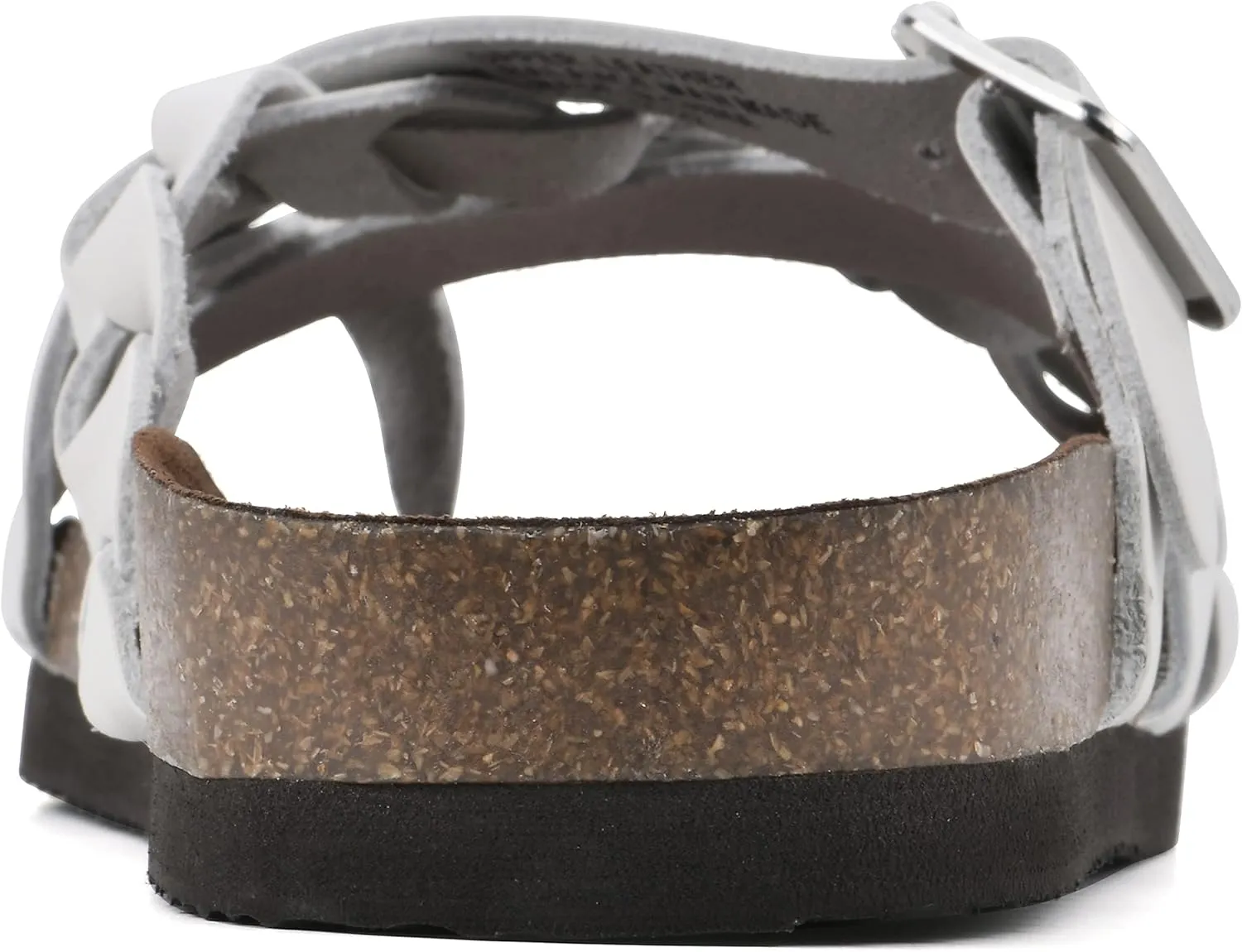 WHITE MOUNTAIN Women's Harrington Braided Signature Comfort-Molded Footbed Sandal