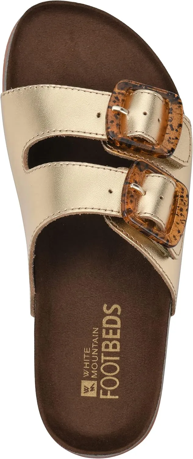 WHITE MOUNTAIN Women's Helga Flat Sandal