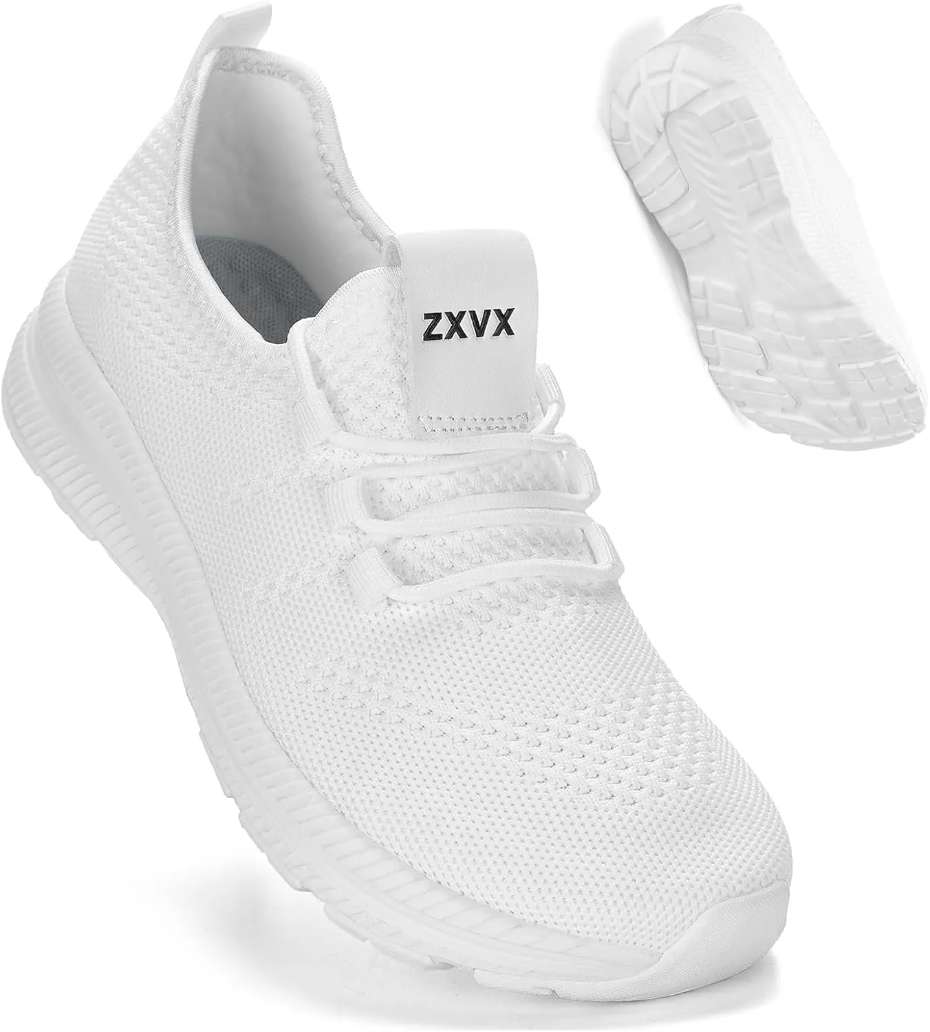Wide Toe Box Shoes Women Non-Slip Wide Width Sneakers Ultra Light Extra Wide Road Running Shoes for Women Breathable Tennis Walking Gym Workout Trainer 5.5-11.5