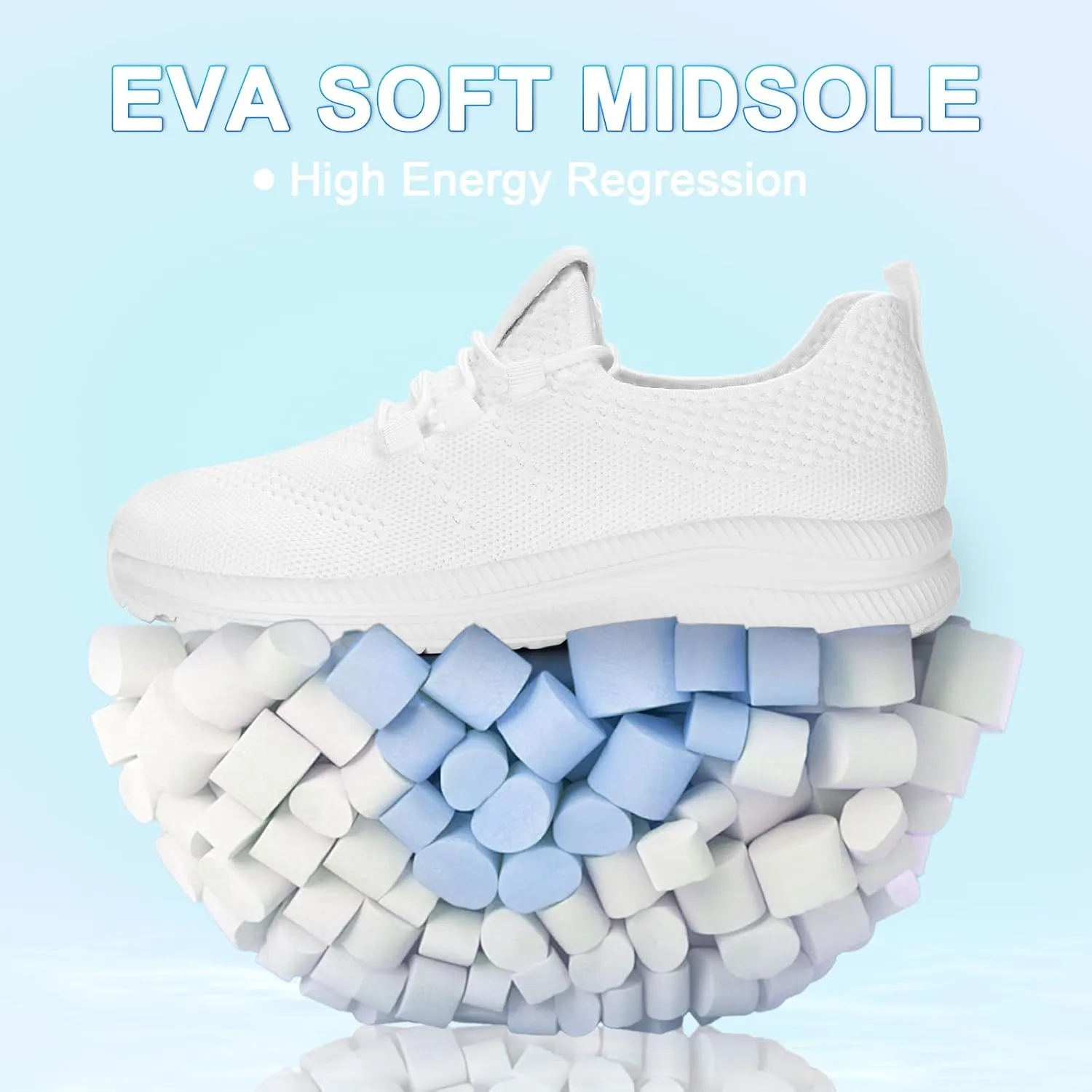 Wide Toe Box Shoes Women Non-Slip Wide Width Sneakers Ultra Light Extra Wide Road Running Shoes for Women Breathable Tennis Walking Gym Workout Trainer 5.5-11.5