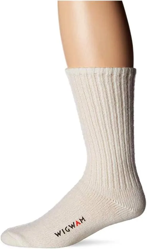 Wigwam mens 625 Midweight Athletic Stretch Wool Classic Crew Socks